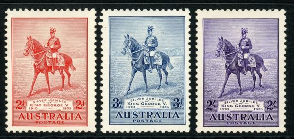 Australia 1935 SG.156-158 M/M (1)