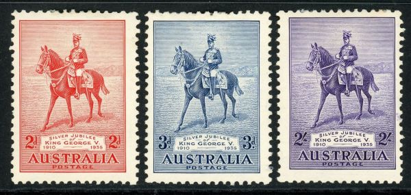 Australia 1935 SG.156-158 M/M (2)