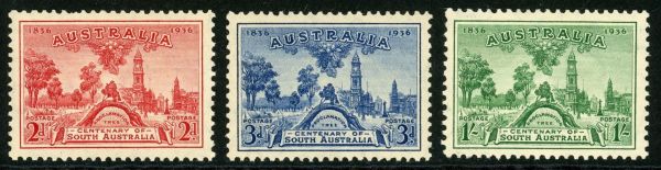 Australia 1936 SG.161-163 M/M (1)