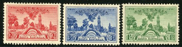 Australia 1936 SG.161-163 M/M (2)