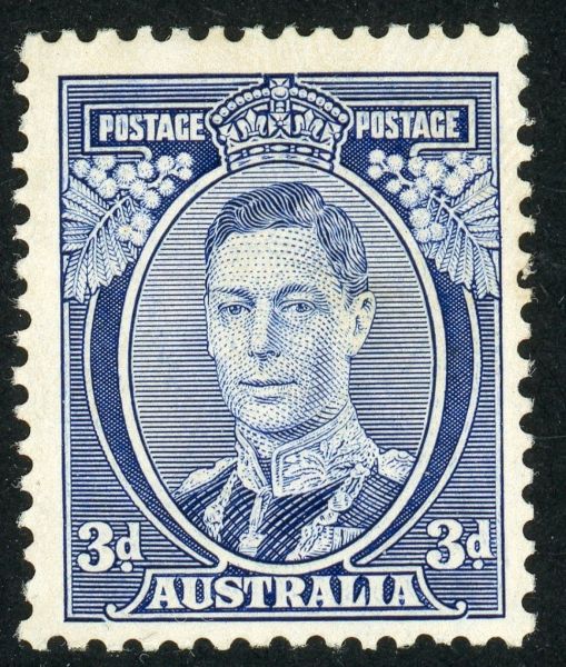 Australia 1937-49 SG.168c M/M Die III