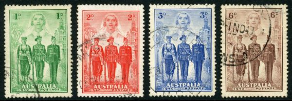 Australia 1940 SG.196-199 F/U