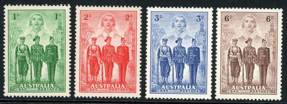 Australia 1940 SG.196-199 U/M