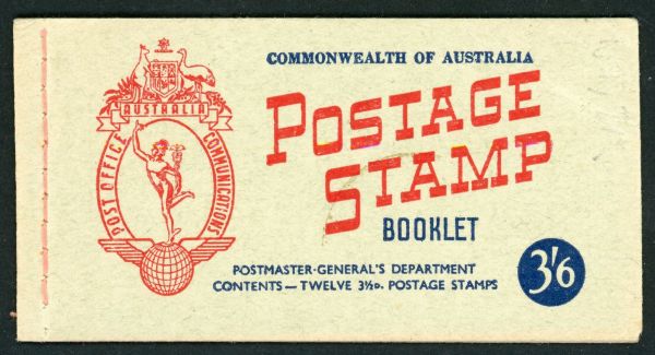 Australia 1953 bookelt SG.SB31a