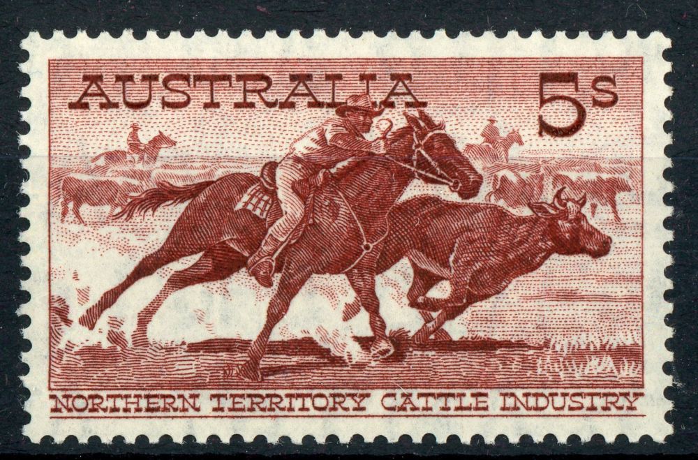 Australia 1961 SG.327a white paper U/M