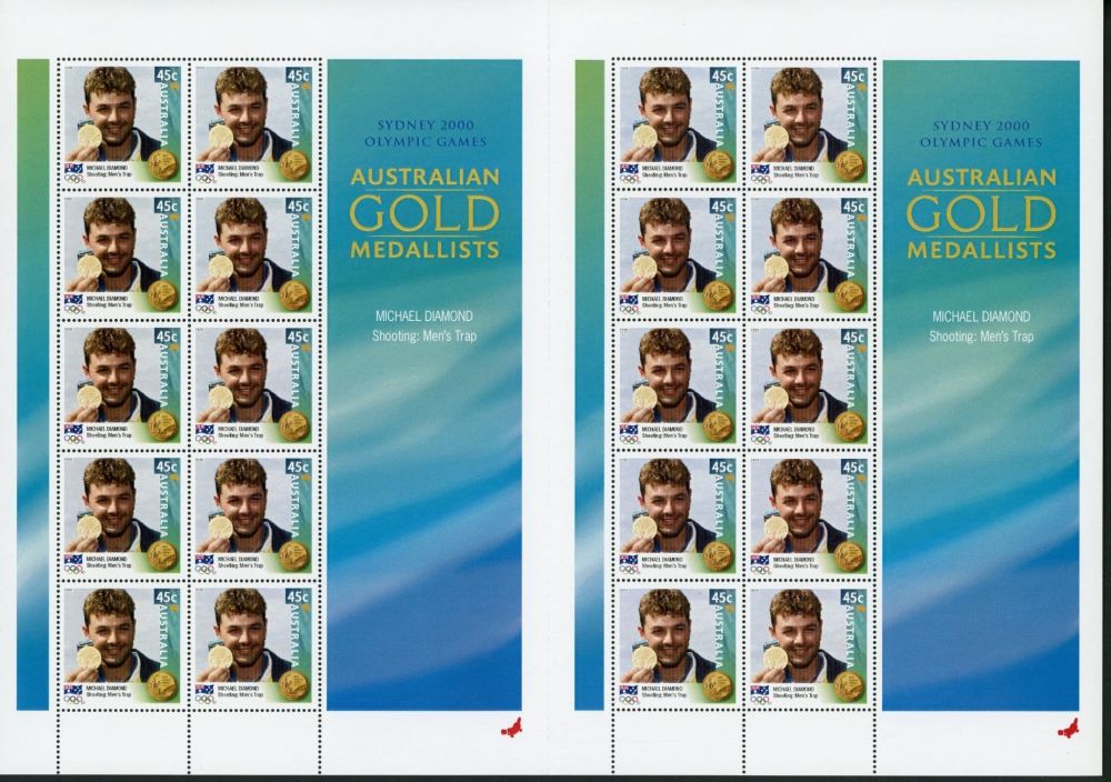 Australia 2000 SG.2027A-2042A U/M 16 sheets of 20 stamps (only 5 scanned)