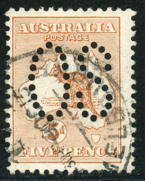 Australia / Official 1913 SG.O7 F/U