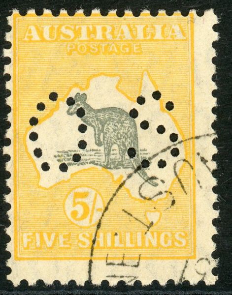 Australia / Official 1929-30 O118 F/U