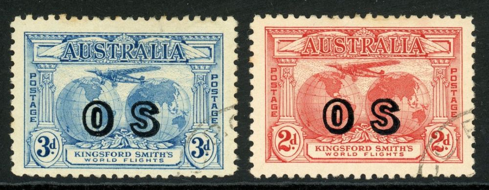 Australia / Official 1931 SG.O123-O124 F/U