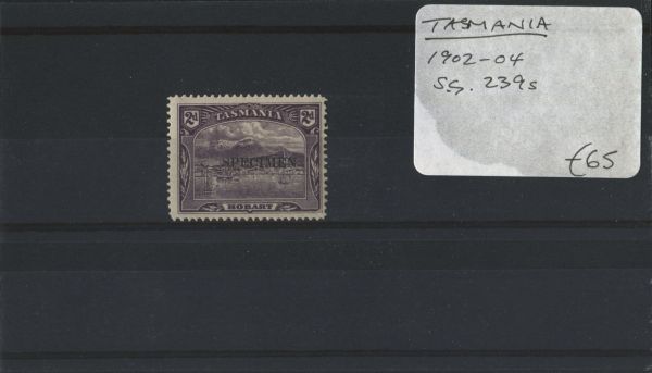 Australia Tasmania 1902-04 SG.239s M/M