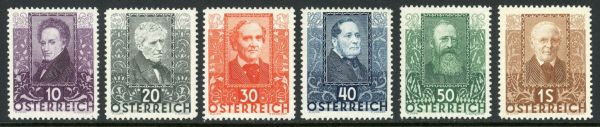 Austria 1931 SG.672-677 M/M (2)