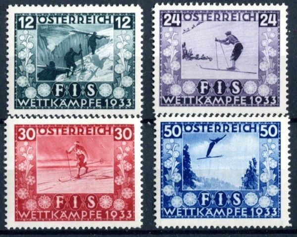 Austria 1933 SG.699-702 M/M