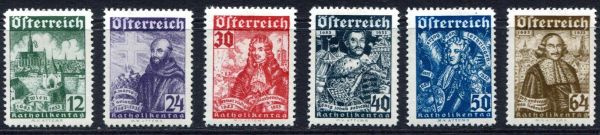 Austria 1933 SG.706-711 M/M