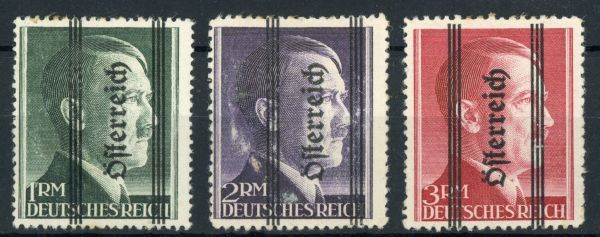 Austria 1945 SG.849-851 M/M