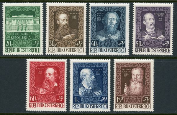 Austria 1948 SG.1145-1151 U/M