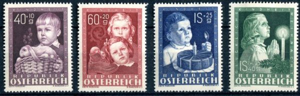 Austria 1949 SG.1162-1165 M/M