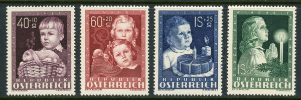 Austria 1949 SG.1162-1165 U/M