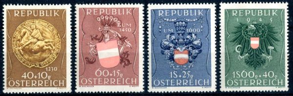 Austria 1949 SG.1170-1173 M/M