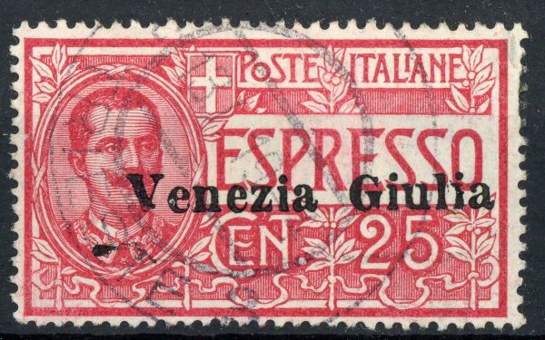 Austrian Territories aquired by Italy / Venezia Giulia 1919 SG.E60 F/U