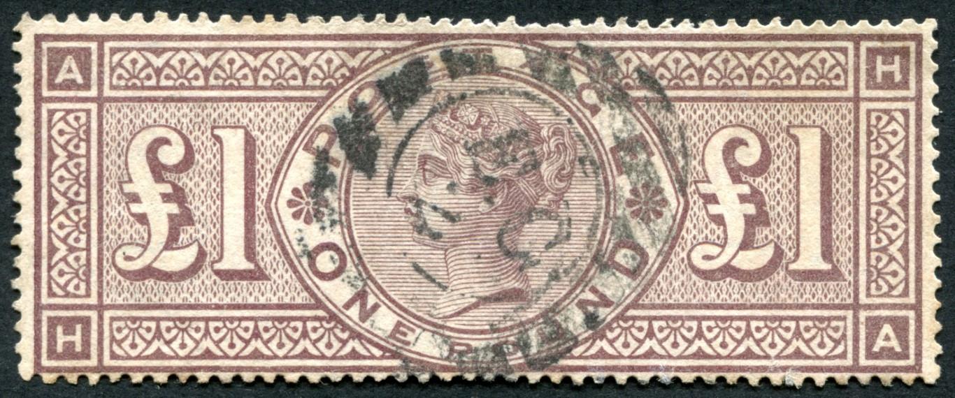 SG186 1 Lilac VF/U