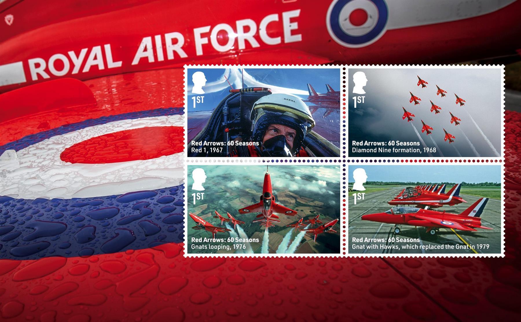 SG5176b-5180b Red Arrows 2nd issue