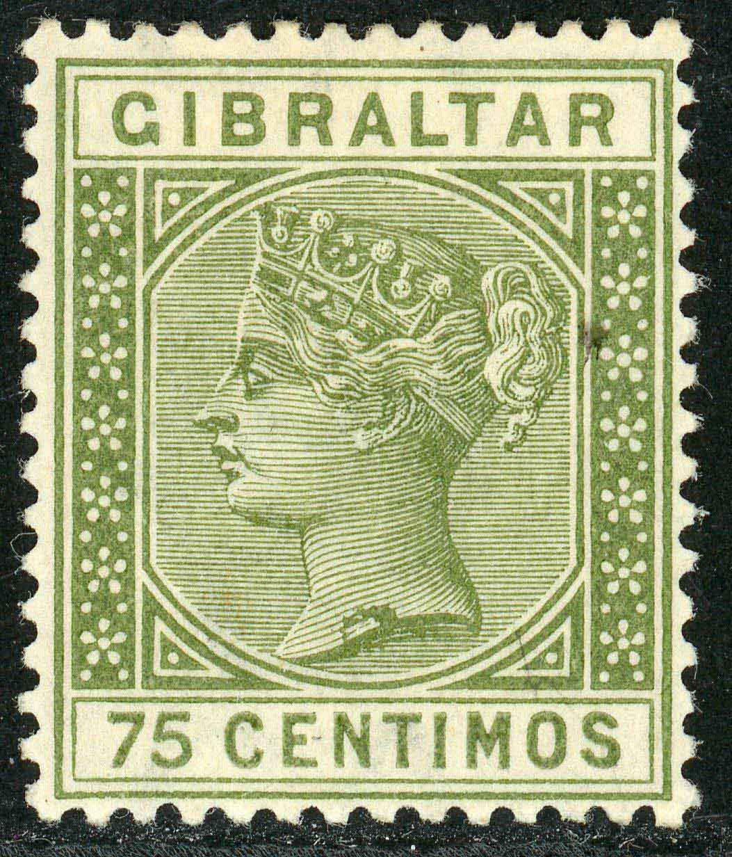 Gibraltar 1889-96 SG.29 M/M