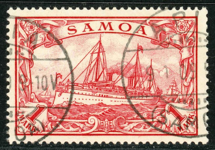 Germany / Samoa 1900-01 SG.G16 F/U