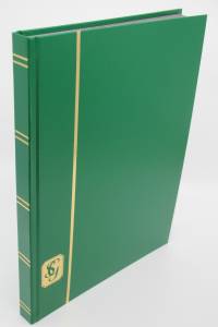 SG STANDARD Black Page Stockbook, A4, 16/32 Page, Green Cover