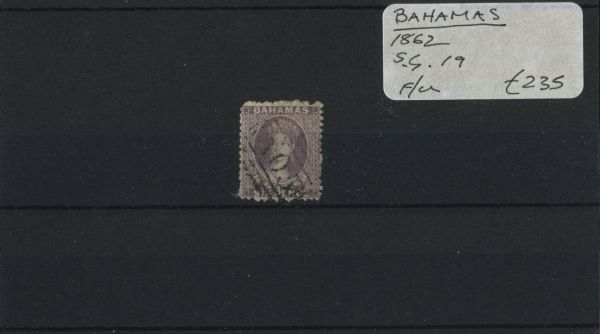 Bahamas 1862 SG.19 F/U