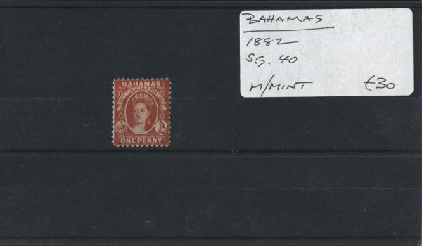 Bahamas 1862 SG.40 M/M