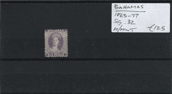 Bahamas 1863-77 SG.32 M/M