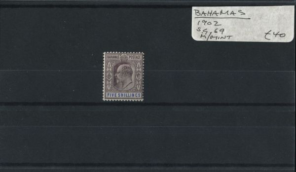 Bahamas 1902 SG.69 M/M