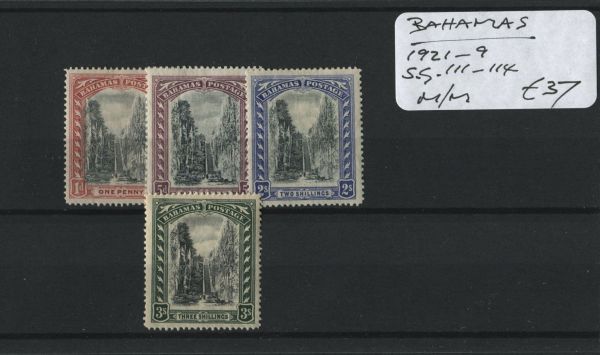 Bahamas 1921-9 SG.11-114 M/M