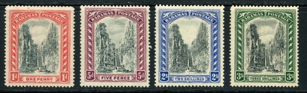 Bahamas 1921-9 SG.111-114 M/M