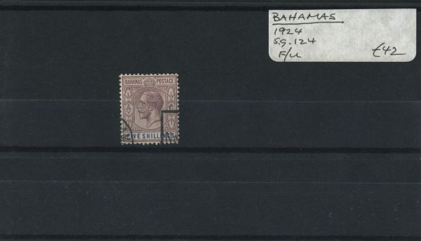 Bahamas 1924 SG.124 F/U