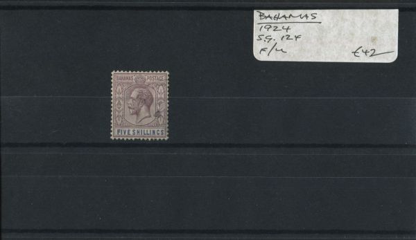 Bahamas 1924 SG.124 F/U (Lot 3)