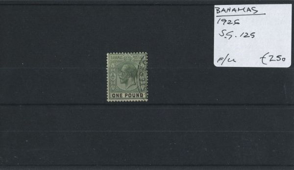 Bahamas 1926 SG.125 F/U