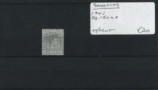 Bahamas 1941 SG.150as M/M