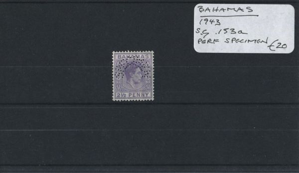 Bahamas 1943 SG.153a M/M