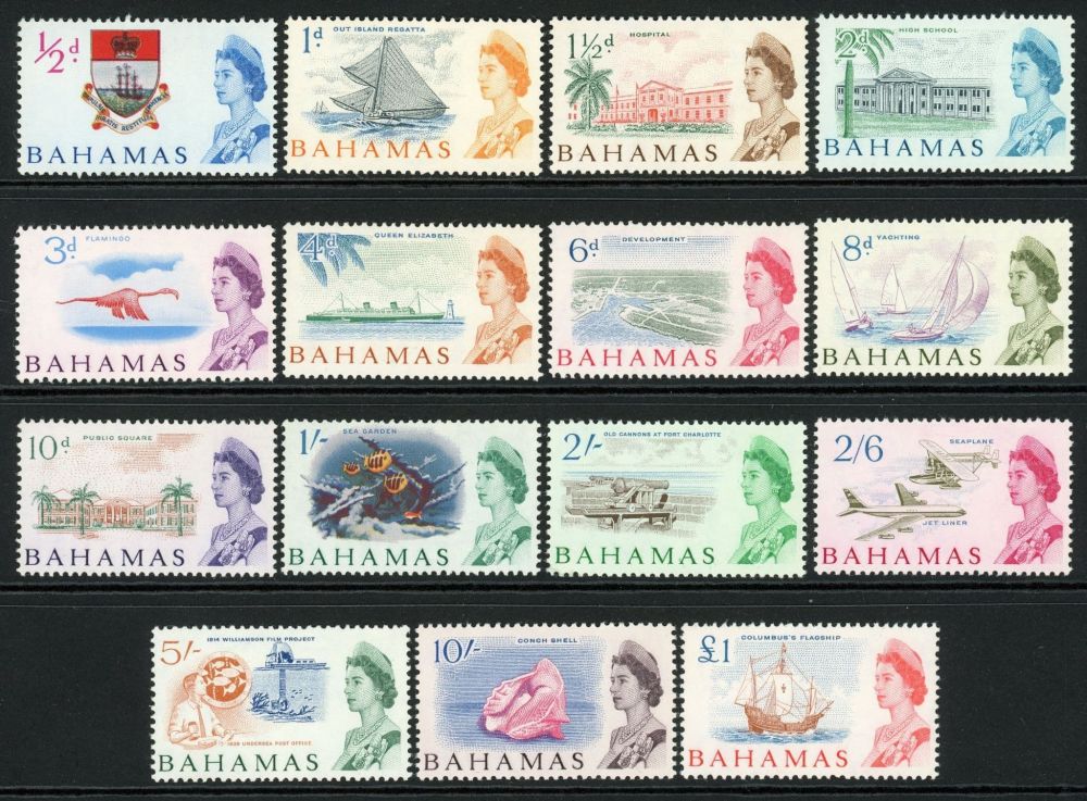 Bahamas 1965 SG.247-261 U/M