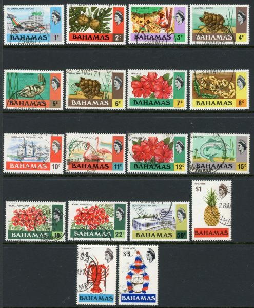 Bahamas 1971 SG.359-376 F/U