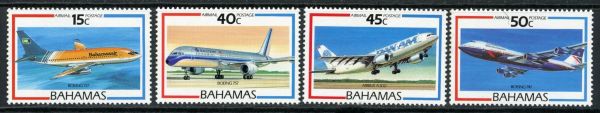 Bahamas 1987 SG.800-803 U/M