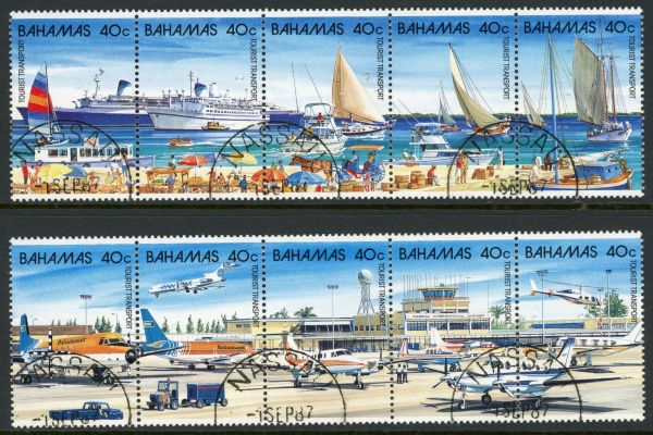 Bahamas 1987 SG.804-813 F/U