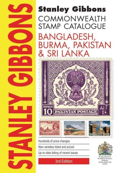 Bangladesh, Burma, Pakistan & Sri Lanka Stamp Catalogue 3rd