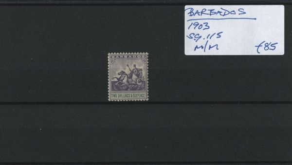 Barbados 1903 SG.115 M/M