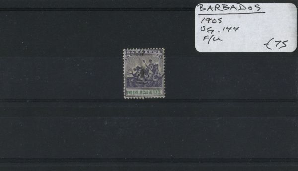 Barbados 1905 SG.144 F/U