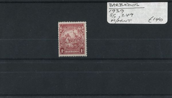 Barbados 1939 SG.249 M/M (Lot 2)