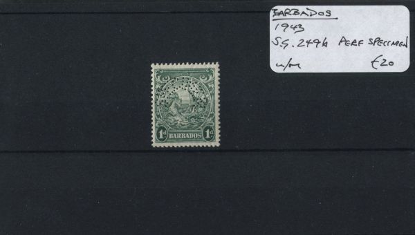 Barbados 1943 SG.249b U/M