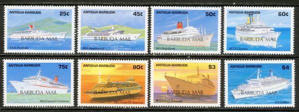 Barbuda 1989 SG.1126-1133 U/M