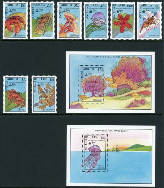 Barbuda 1990 SG.1195-MS1203 U/M